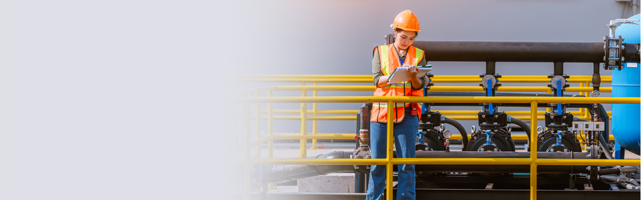 commercial culligan expert reporting on site